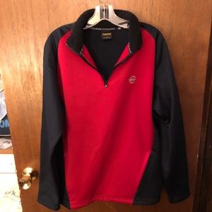 Large Black and Red Nautica Pullover Sweatshirt